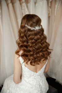 Wedding crystal hair vine