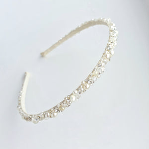 Pearl bridal headband